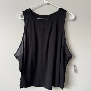Old Navy Ultralite Go Dry‎ Black Sleeveless Women's Top